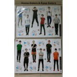 EXO - Standing paper Doll (12-Cut)